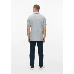 Chemise classique à manches courtes de qualité supérieure avec motif structuré s.Oliver image-4