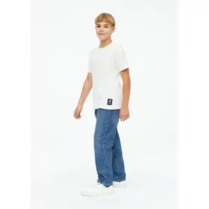 Tapered Casual Fit Mid-Rise Jeans Slim Leg Distressed Effect Child s.Oliver Toni image-6