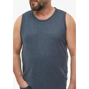 Weiches, gemischtes Baumwoll-Tanktop mit Rundhalsausschnitt s.Oliver image-3
