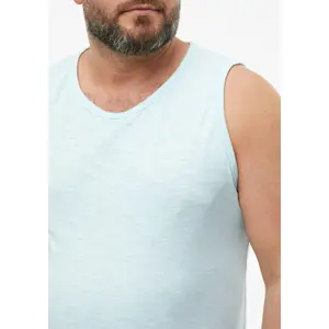 Weiches, gemischtes Baumwoll-Tanktop mit Rundhalsausschnitt s.Oliver image-3