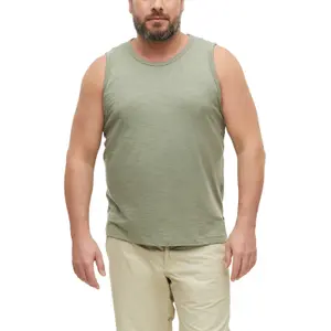 Weiches, gemischtes Baumwoll-Tanktop mit Rundhalsausschnitt s.Oliver image-2
