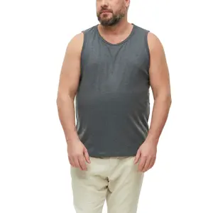 Weiches, gemischtes Baumwoll-Tanktop mit Rundhalsausschnitt s.Oliver image-2