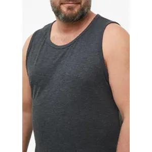 Weiches, gemischtes Baumwoll-Tanktop mit Rundhalsausschnitt s.Oliver image-3