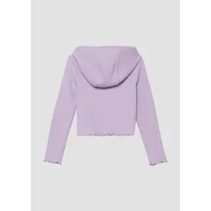Sudadera con capucha de estructura acanalada niña s.Oliver image-1