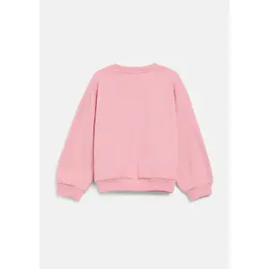 Oversize sweatshirt med fototryck och glittrande tryck för tjej s.Oliver image-3