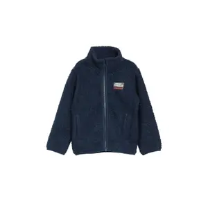 Teddy Plüsch-Innenjacke mit Stehkragen und Aufnäher für Kinder s.Oliver image-2