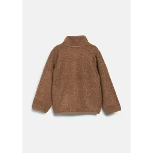 Teddy Plüsch-Innenjacke mit Stehkragen und Aufnäher für Kinder s.Oliver image-3