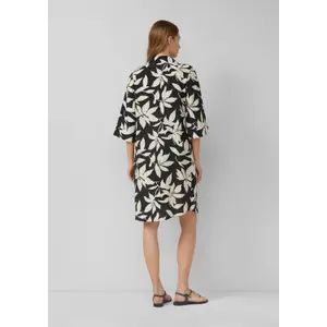 Musterkleid aus gemischter Viskose mit Taschen Damen s.Oliver image-1