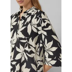 Musterkleid aus gemischter Viskose mit Taschen Damen s.Oliver image-3