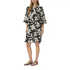Musterkleid aus gemischter Viskose mit Taschen Damen s.Oliver image-4