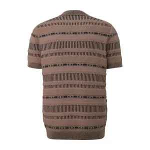 Pull w dzianinie z kołnierzykiem polo i ściśniętymi brzegami s.Oliver image-1