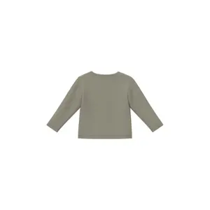 T-shirt i ribbad Regular Fit med knäppning för bebisar s.Oliver Henley image-5