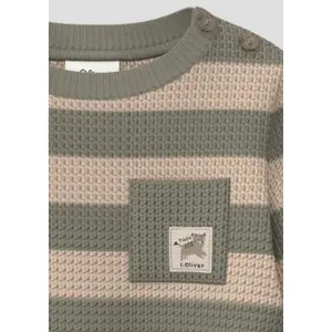 Pull in Strick Regular Fit mit Knopfleiste und Brusttasche für Babies s.Oliver image-3