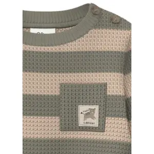 Pull in Strick Regular Fit mit Knopfleiste und Brusttasche für Babies s.Oliver image-6