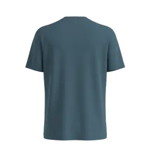 Cotton V-Neck T-Shirt with Printed Logo s.Oliver image-1