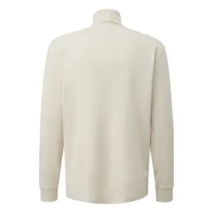 Jersey Roll Neck T-Shirt with Ribbed Cuffs s.Oliver image-1