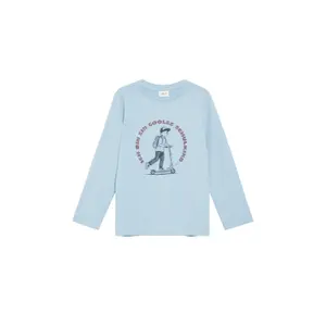 T-shirt unisex med vändbar tryck och skum och gummidetaljer flicka s.Oliver image-0