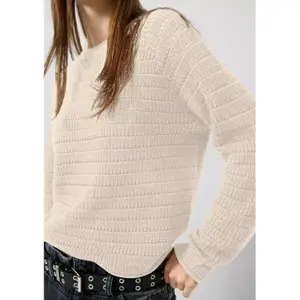 Pull aus Baumwollmischung mit Muster für Damen s.Oliver image-3