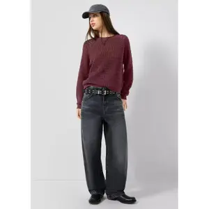 Pull aus Baumwollmischung mit Muster für Damen s.Oliver image-4