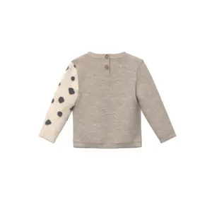 Pull in maglia con applicazione artwork e patta di bottoni per neonati s.Oliver image-1