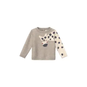 Pull in maglia con applicazione artwork e patta di bottoni per neonati s.Oliver image-2