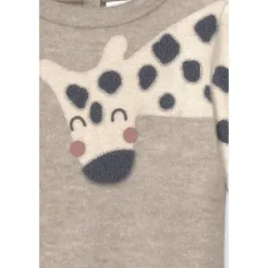 Pull in maglia con applicazione artwork e patta di bottoni per neonati s.Oliver image-3