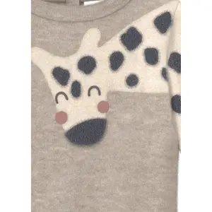 Pull in maglia con applicazione artwork e patta di bottoni per neonati s.Oliver image-6