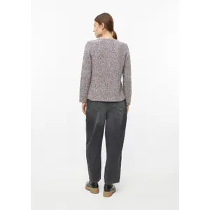 Pull à col en V et manches raglan femme s.Oliver image-4