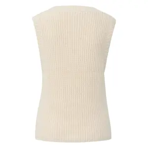 Pull in Maglia con Patta di Bottone Col V Taglio Dritto Donna s.Oliver image-1