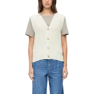 Pull in Maglia con Patta di Bottone Col V Taglio Dritto Donna s.Oliver image-2