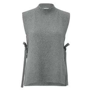 Pull de gola alta com cinto para mulher s.Oliver image-0