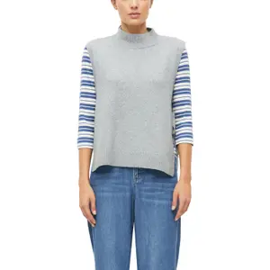 Pull de gola alta com cinto para mulher s.Oliver image-2