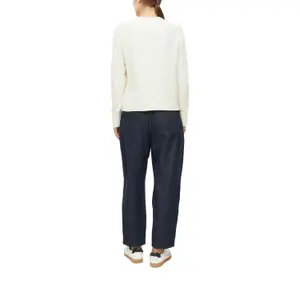 Losse ronde hals trui met ruime pasvorm dames s.Oliver image-5
