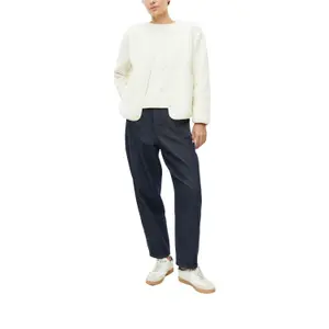 Losse ronde hals trui met ruime pasvorm dames s.Oliver image-6