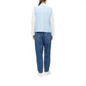 Pull i stickad fleece med knäppning dam s.Oliver image-5