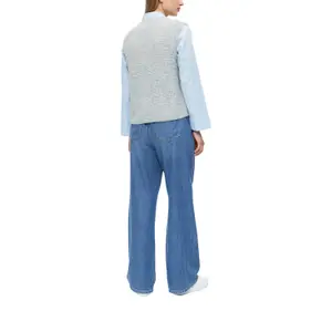 Pull i stickad fleece med knäppning dam s.Oliver image-5