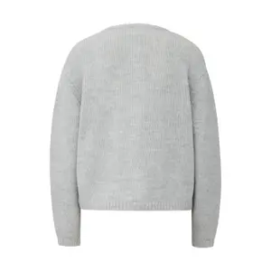 Women's Mid-Length Straight Fit Round Neck Button-Up Cardigan s.Oliver image-1