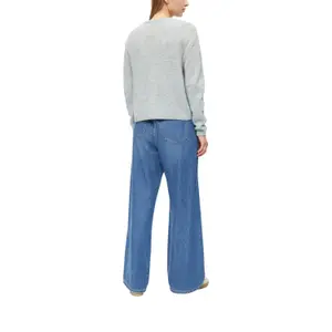 Women's Mid-Length Straight Fit Round Neck Button-Up Cardigan s.Oliver image-5