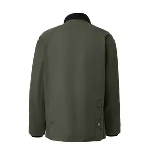 Waxed cotton jack met corduroy kraag Groen 2182201 s.Oliver 7938 image-1