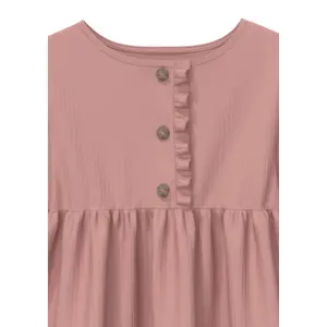 Ropa acanalada con braga interior y tapeta de botones a presión bebé niña s.Oliver image-6