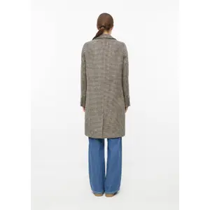 Women’s Checked Wool Coat s.Oliver image-4