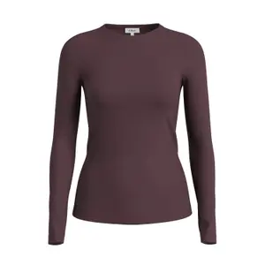 Women's Slim Fit Long Sleeve T-Shirt in Soft Jersey s.Oliver image-0