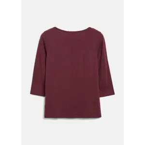T-Shirt mit U-Boot-Ausschnitt tailliert für Damen s.Oliver image-2
