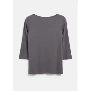 Slim Fit T-Shirt mit U-Boot-Ausschnitt für Damen s.Oliver image-2