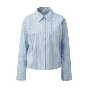 Casual Fit Shirt Collar Blouse with Button Placket for Women s.Oliver