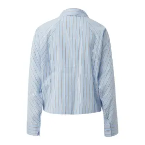 Casual Fit Shirt Collar Blouse with Button Placket for Women s.Oliver image-1