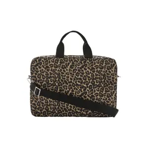 Women's Water-Repellent Animal Print Shoulder Bag with Zipper s.Oliver image-0