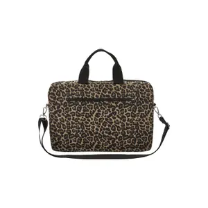 Women's Water-Repellent Animal Print Shoulder Bag with Zipper s.Oliver image-1