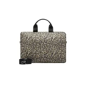 Women's Water-Repellent Animal Print Shoulder Bag with Zipper s.Oliver image-2