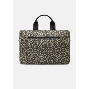 Women's Water-Repellent Animal Print Shoulder Bag with Zipper s.Oliver image-3